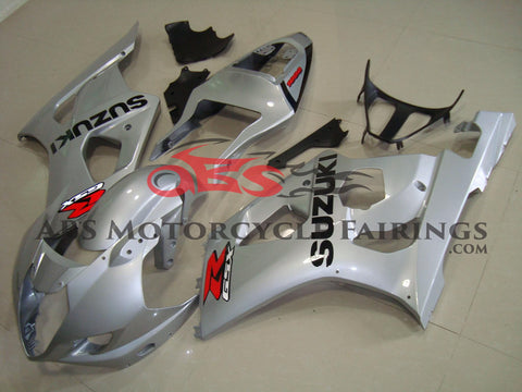Suzuki GSXR1000 (2003-2004) Silver Fairings