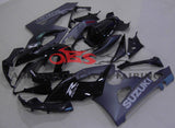 Gloss Black & Matte Black Fairing Kit for a 2005 & 2006 Suzuki GSX-R1000 motorcycle