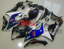 Blue, White and Black Fairing Kit for a 2005 & 2006 Suzuki GSX-R1000 motorcycle