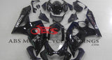 Black and Chrome Fairing Kit for a 2005 & 2006 Suzuki GSX-R1000 motorcycle
