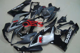 Silver, Black and Gray Fairing Kit for a 2005 & 2006 Suzuki GSX-R1000 motorcycle
