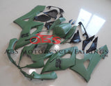 Suzuki GSXR1000 (2005-2006) Matte Green & Black Military Fairings