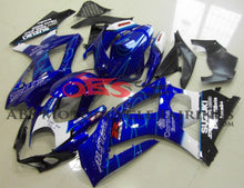 Suzuki GSXR1000 Fairings (2007-2008) Blue, White Corona from KingsMotorcycleFairings.com