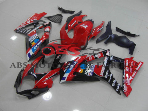 Suzuki GSXR1000 (2007-2008) Red & Black Jomo Fairings