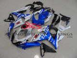 Suzuki GSXR1000 (2009-2016) Blue & White Tyco Fairings