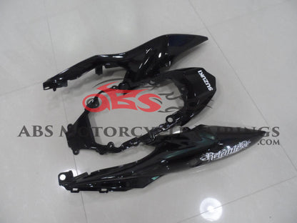 Black and White Beacon Fairing Kit for a 2009, 2010, 2011, 2012, 2013, 2014, 2015 & 2016 Suzuki GSX-R1000 motorcycle
