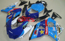Blue and White Race Fairing Kit for a 2009, 2010, 2011, 2012, 2013, 2014, 2015 & 2016 Suzuki GSX-R1000 motorcycle