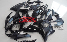 Suzuki GSXR1000 (2009-2016) Black & Matte Black Fairings