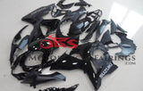 Suzuki GSXR1000 (2009-2016) Black & Matte Black Fairings
