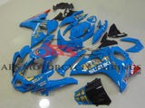 Suzuki GSXR1000 (2009-2016) Light Blue & Gold Rizla Fairings
