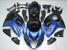 Suzuki GSXR1300 Hayabusa (2008-2019) Black & Light Blue Fairings
