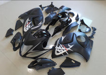 Matte Black, Gloss Black and Silver Fairing Kit for a 2008, 2009, 2010, 2011, 2012, 2013, 2014, 2015, 2016, 2017, 2018 & 2019 Suzuki GSX-R1300 Hayabusa motorcycle