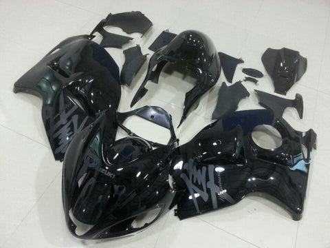 Suzuki GSXR1300 Hayabusa (1999-2007) Black & Gray Fairings