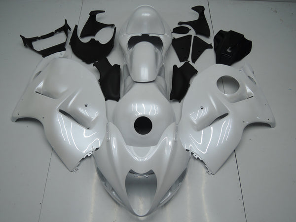 Suzuki GSXR1300 Hayabusa (1999-2007) Pearl White Fairings