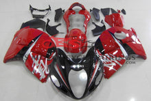 Suzuki GSXR1300 Hayabusa (1999-2007) Red, Black & Silver Fairings