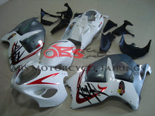 Suzuki GSXR1300 Hayabusa (1999-2007) White, Gray & Candy Apple Red Fairings