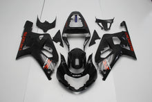 Suzuki GSXR600 (2000-2003) Matte Black & Red Fairings
