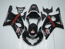 Black, Red and White Yoshimura Fairing Kit for a 2000, 2001, 2002 & 2003 Suzuki GSX-R600 motorcycle