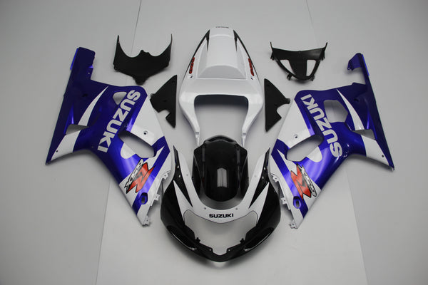 Suzuki GSXR750 (2000-2003) Black, Blue and White Fairings