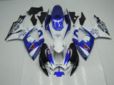Suzuki GSXR600 (2006-2007) Blue & White Tribal Fairings