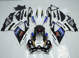 White, Black, Blue, Red and Gold Viru Fairing Kit for a 2008, 2009, & 2010 Suzuki GSX-R600 motorcycle