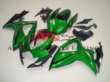 Suzuki GSXR600 (2006-2007) Green & Black Fairings