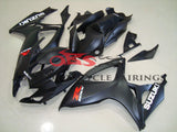 Matte Black Fairing Kit for a 2006 & 2007 Suzuki GSX-R600 motorcycle