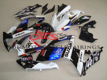Suzuki GSXR750 (2006-2007) Black, White, Blue Viru Fairings