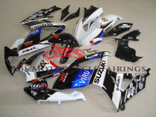 Suzuki GSXR600 (2006-2007) Black, White & Blue VIRU Fairings