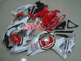 Suzuki GSXR750 (2008-2010) White & Red Lucky Strike Fairings