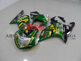 Green Rizla Fairing Kit for a 2000, 2001, 2002 & 2003 Suzuki GSX-R600 motorcycle