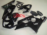 Black Fairing Kit for a 2004 & 2005 Suzuki GSX-R750 motorcycle.