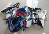 Suzuki GSXR600 (2004-2005) Dark Blue, White & Black Fairings