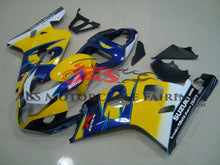 Suzuki GSXR600 (2004-2005) Yellow & Blue Fairings
