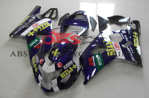 SUZUKI GSXR750 (2004-2005) DARK BLUE RIZLA FAIRINGS