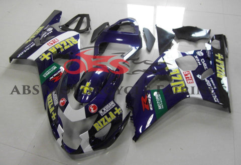 Suzuki GSXR600 (2004-2005) Dark Blue Rizla Fairings