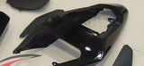Suzuki GSXR600 (2004-2005) Black & Candy Apple Red Flame Fairings