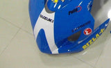 Blue Rizla Race Fairing Kit for a 2004 & 2005 Suzuki GSX-R600 motorcycle