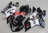 Black and White West Fairing Kit for a 2004 & 2005 Suzuki GSX-R600 motorcycle