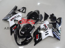 Suzuki GSXR600 (2004-2005) Black & White West Fairings
