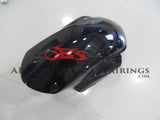 White, Blue and Red Fairing Kit for a 2004 & 2005 Suzuki GSX-R750 motorcycle
