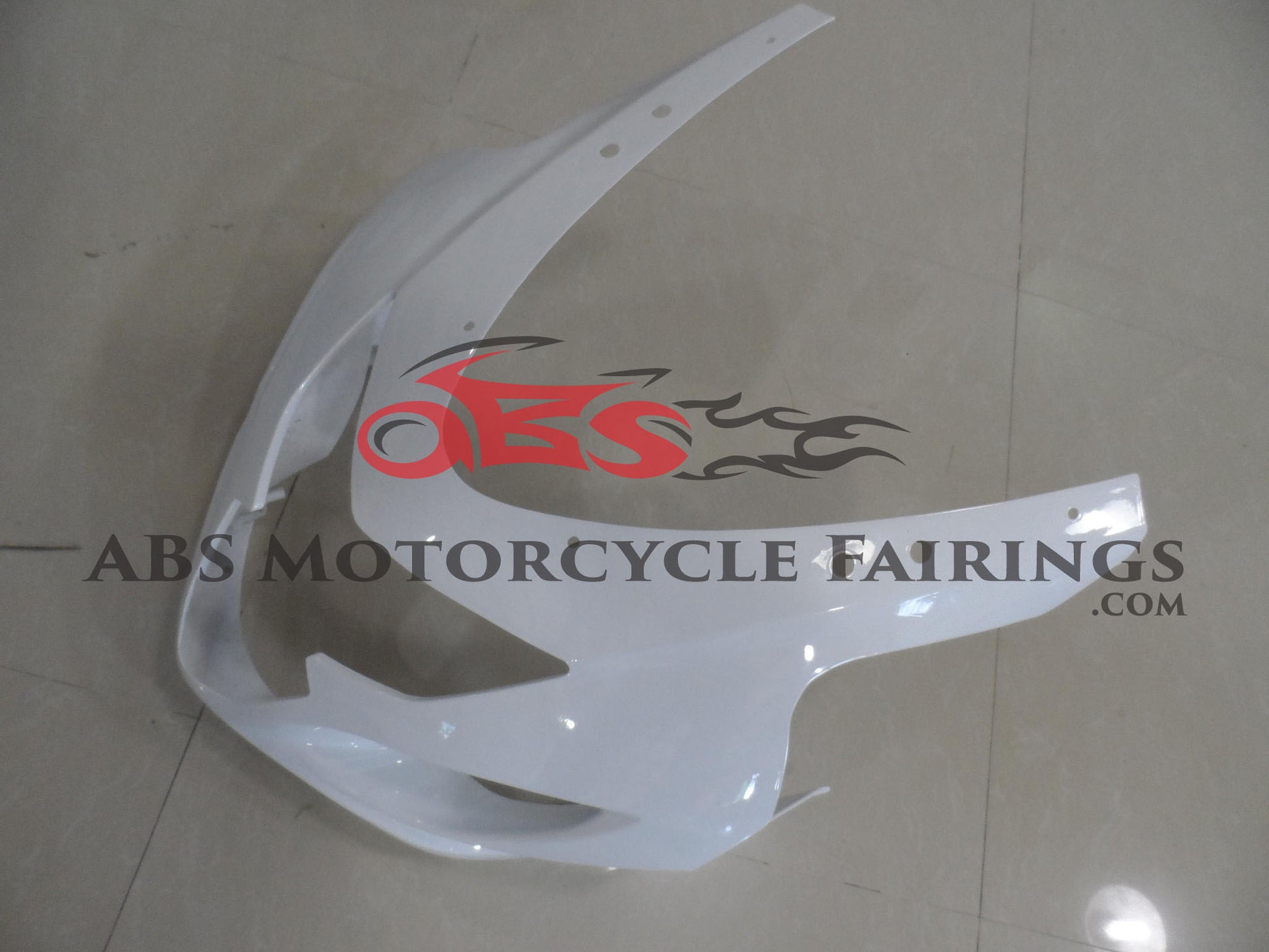 White, Blue and Red Fairing Kit for a 2004 & 2005 Suzuki GSX-R600 motorcycle