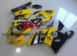 Suzuki GSXR600 (2004-2005) Yellow & Black Fairings