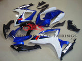Suzuki GSXR600 (2006-2007) Blue & White Fairings