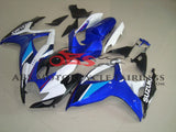 Suzuki GSXR600 (2006-2007) Blue, White & Black Fairings