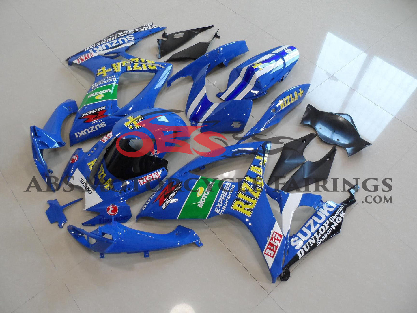 Suzuki GSXR600 (2006-2007) Blue Rizla Fairings