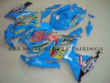 Suzuki GSXR600 (2006-2007) Light Blue Rizla Fairings