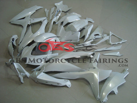 Suzuki GSXR600 (2008-2010) White Fairings