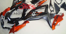 Suzuki GSXR600 (2008-2010) Black, Orange & Matte Black Fairings