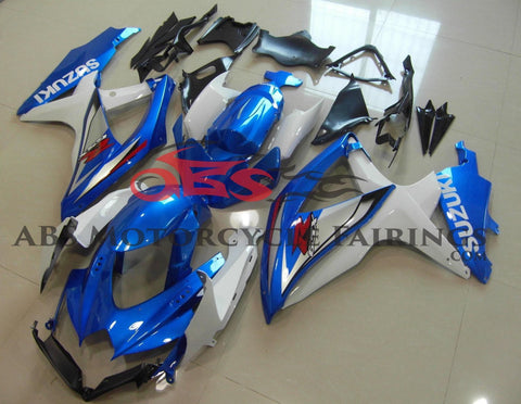 Suzuki GSXR600 (2008-2010) Blue, White & Red Fairings